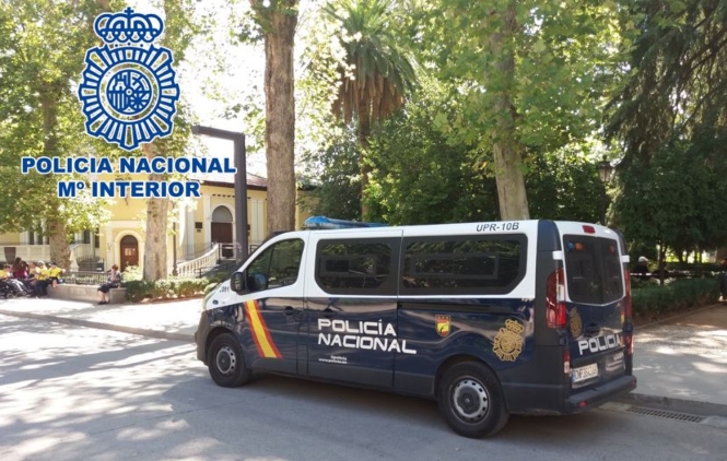 Imagen de un furgón policial (POLICIA NACIONAL)