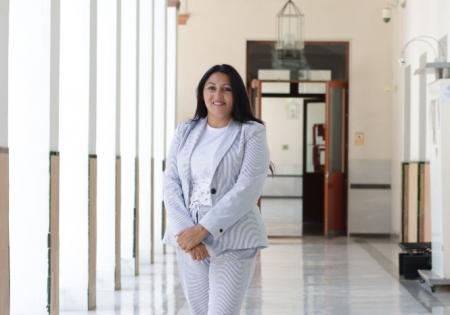 La parlamentaria andaluza de `Por Andalucía, Alejandra Durán (PODEMOS)