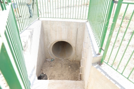 nuevo colector de agua construido por el Ayuntamiento de Huétor Tájar (AYTO. HUÉTOR TÁJAR)