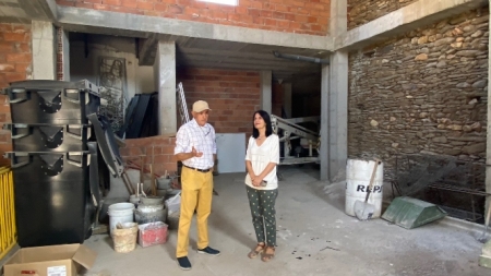 Imagen de la visita a Albuñán (SUBDELEGACIÓN)