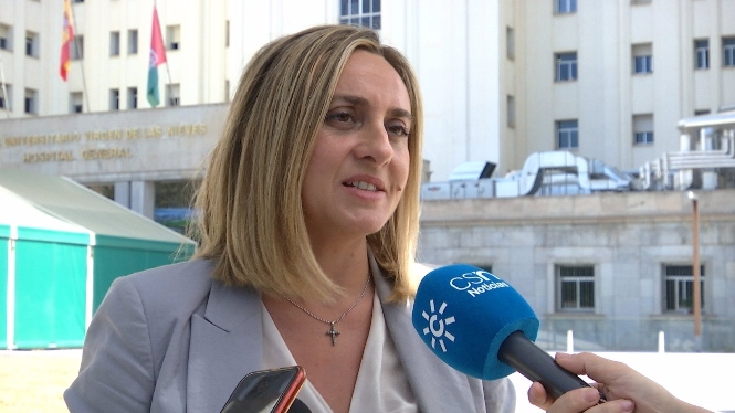 La Consejera de Fomento, Marifrán Carazo (PP) 