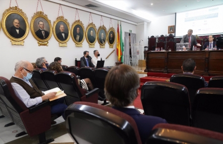 Acto en el Colegio de Abogados de Granada, en imagen de archivo (COLEGIO DE ABOGADOS) 