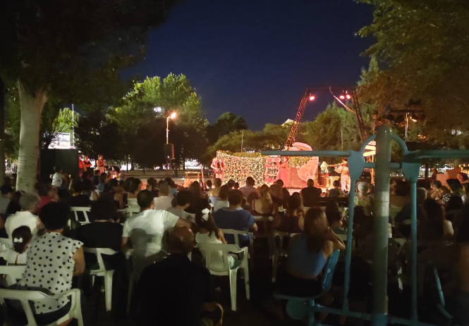 Función anterior en el Parque del Estanque de Huétor Tájar (AYTO.  HUÉTOR TÁJAR) 