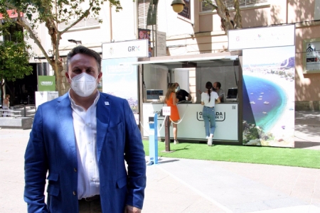 Enrique Medina, en imagen de archivo en un acto promocional como diputado provincial de Turismo de Granada (DIPUTACIÓN DE GRANADA) 