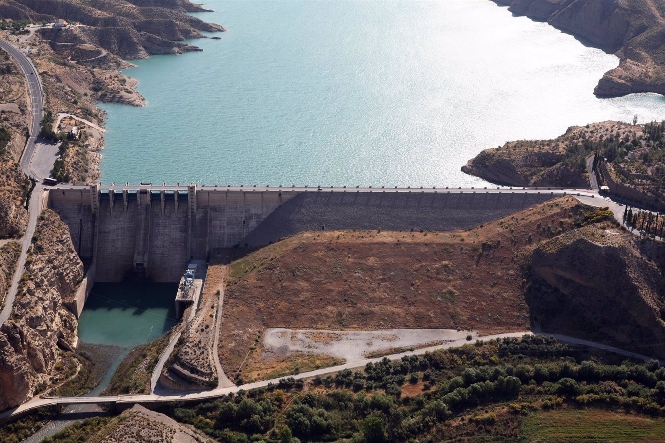 Embalse de Negratín, en imagen de archivo (CHG) 