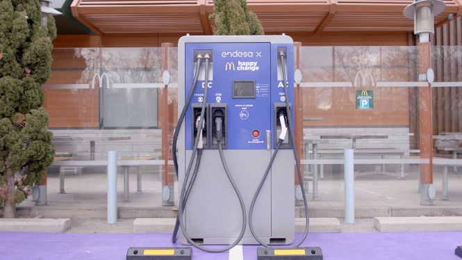 Cargador para vehículos eléctricos (ENDESA) 