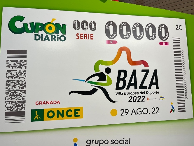 Cupón de la ONCE dedicado a Baza (AYTO. BAZA) 