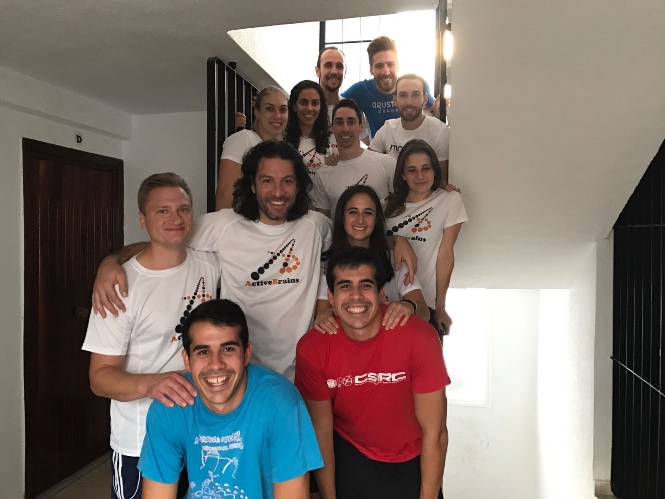 El equipo de investigación de la UGR que ha realizado este trabajo. (UGR) 