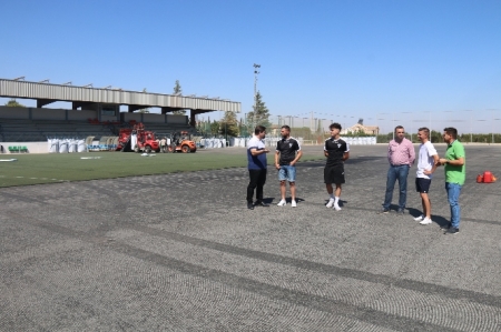 Sustitución del césped artificial (AYTO. ALHENDÍN) 