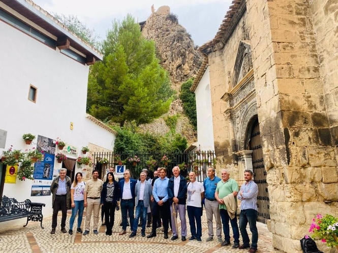 Visita del secretario de Estado de Medio Ambiente, Hugo Morán, al norte de la provincia de Granada (PLATAFORMA EN DEFENSA DEL RÍO CASTRIL) 