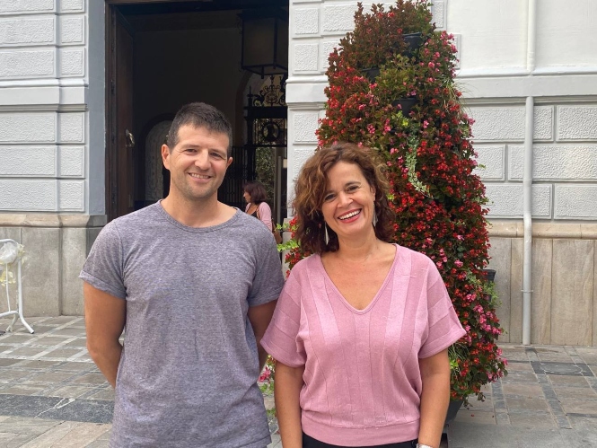 Cecilio Sánchez y Esperanza Gómez (VAMOS GRANADA)