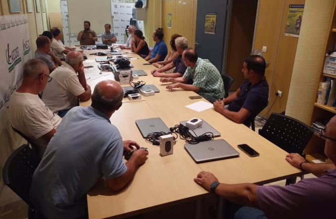 Reunión de la Plataforma por las Infraestructuras de la Costa Tropical, hace una semana (PLATAFORMA POR LAS INFRAESTRUCTURAS)