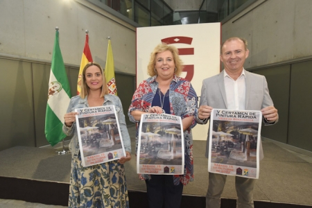 Presentación del certamen de pintura rápida de Vélez Benaudalla (R. MARTÍNEZ/ DIPGRA)