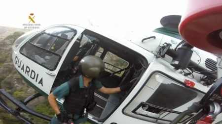 Helicóptero de la Guardia civil (GUARDIA CIVIL)