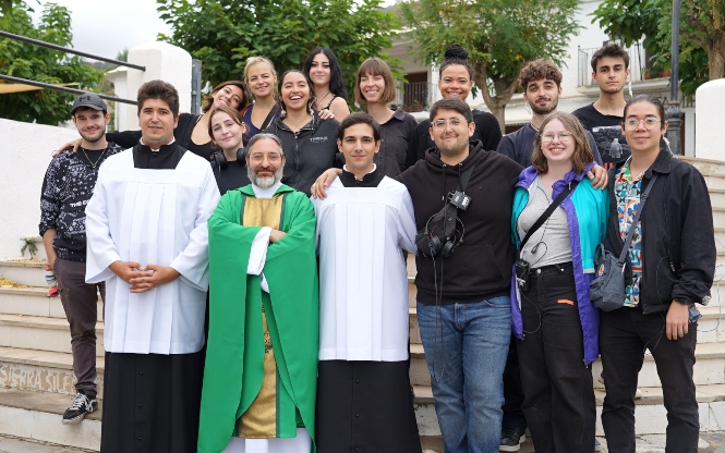 Grabación de una película en Bubión (DIPGRA)