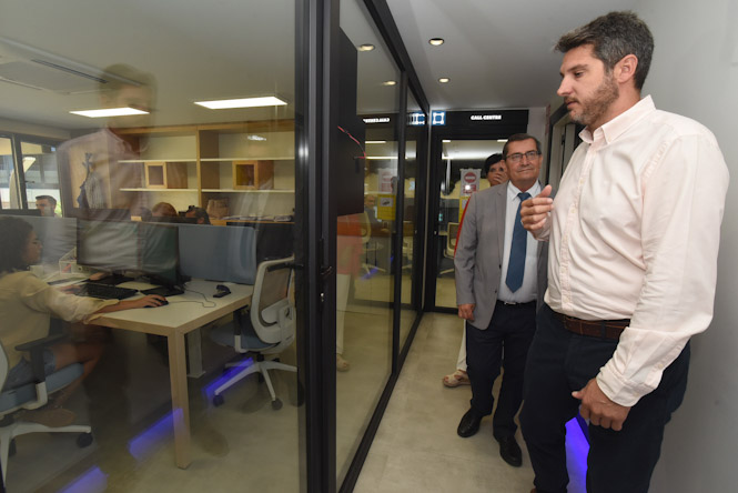 Imagen de la visita a wiber (R. MARTÍNEZ/ DIPGRA)