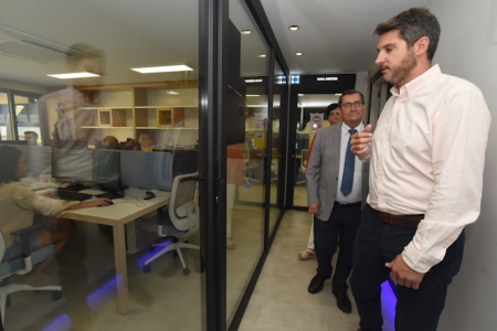 Imagen de la visita a wiber (R. MARTÍNEZ/ DIPGRA)