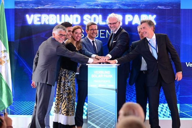Inauguración del Parque Solar Verbund de Pinos Puente (JUNTA) 