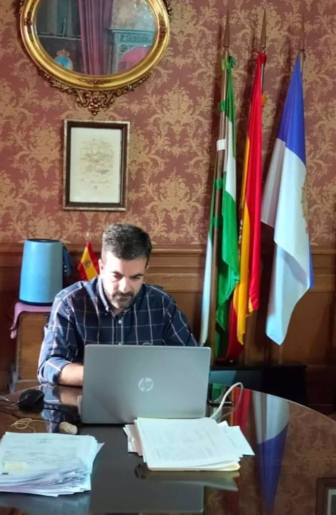 El alcalde de Loja, Joaquín Camacho (AYUNTAMIENTO) 