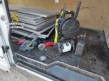 Efectos robados (GUARDIA CIVIL) 