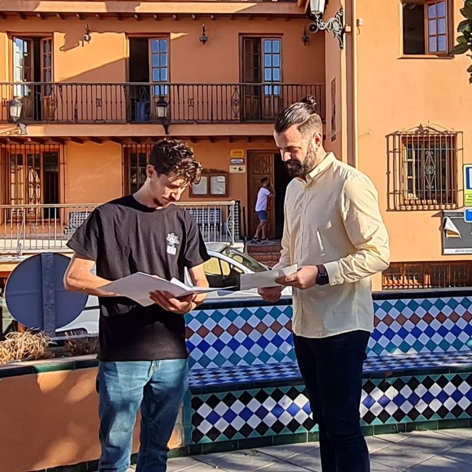 Vladimir García y Jesús Fernández (IU) 