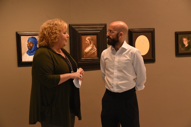 Fatima Gómez junto a Paco Montañes (L. ARMAS / DIPGRA)