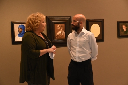 Fatima Gómez junto a Paco Montañes (L. ARMAS / DIPGRA)