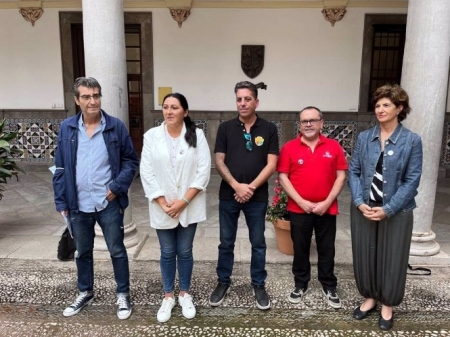 Reunión de Unidas Podemos con representantes del taxi en Granada (UNIDAS PODEMOS) 