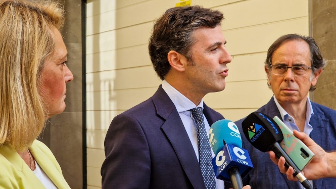 El secretario general del Partido Popular de Granada, Jorge Saavedra (PP) 