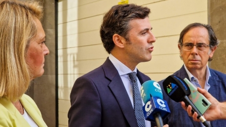 El secretario general del Partido Popular de Granada, Jorge Saavedra (PP) 