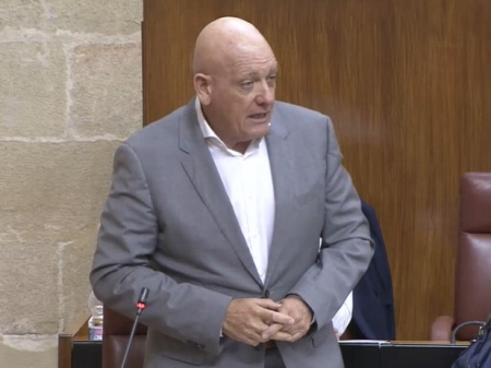 El parlamentario andaluz del PSOE, Gerardo Sánchez (PSOE)