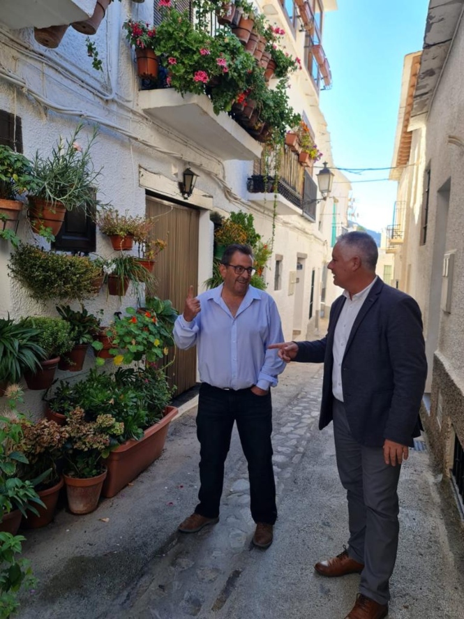 Imagen de la visita a Capileira (DIPGRA)