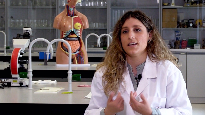 La investigadora de la UGR Macarena Lozano (UGR)