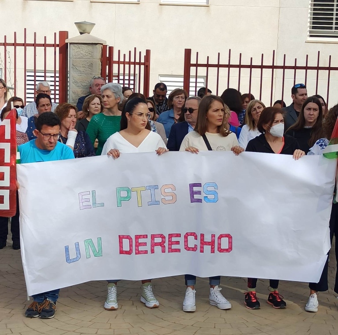 Imagen de la concentración (CCOO)