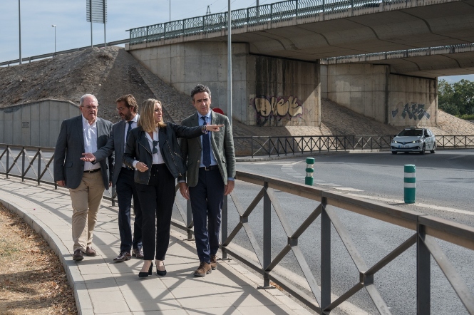 Imagen de la visita a la Ronda Sur (JUNTA) 