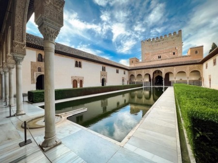 Patio de los Arrayanes, en la Alhambra, en imagen de archivo (PATRONATO DE LA ALHAMBRA) Patio de los Arrayanes, en la Alhambra, en imagen de archivo (PATRONATO DE LA ALHAMBRA)