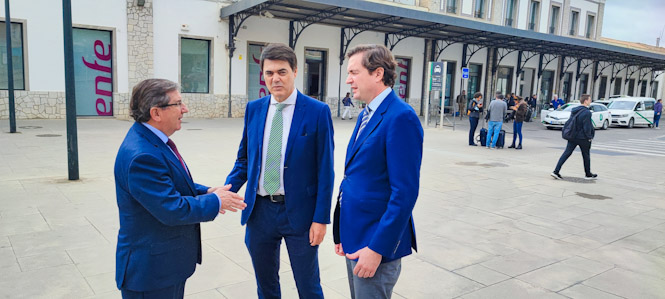 Luis González, Carlos Rojas y Pablo Hispan (PP)