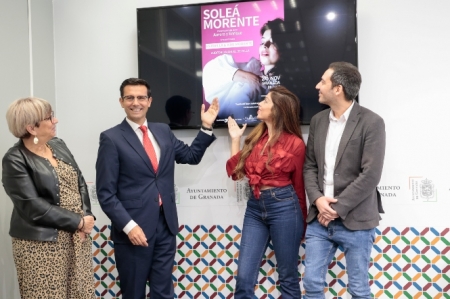 Presentación del concuierto de Soleá Morente (JAVIER ALGARRA / AYUNTAMIENTO)