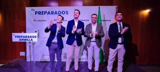 Presentación de Antonio Membrilla como alcaldable de Armilla (PP) 