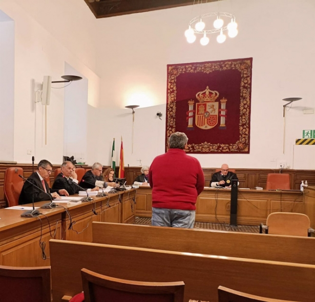 Primera sesión del juicio en la Audiencia de Granada contra el acusado de conducir ebrio y provocar un accidente con dos muertos (EUROPA PRESS)