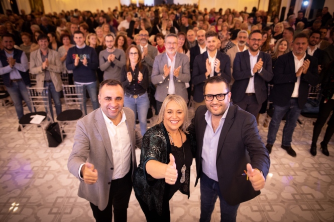 Presentación de Maria Merinda Sádaba como candaita del PP a la alcaldía de Las Gabias (PP)