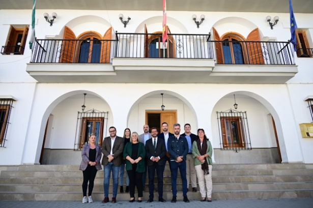 Imagen de la visita a Las Gabias (JUNTA)