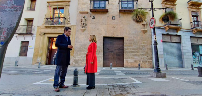 Miembros del PP en la Casa de los Tiros (PP)