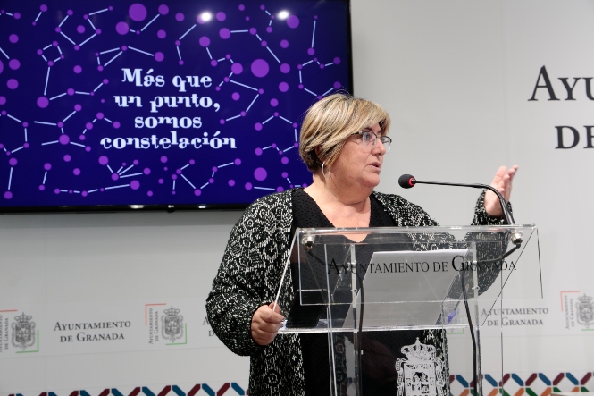 La concejala de Igualdad en el Ayuntamiento de Granada, Ana Muñoz Arquelladas (JAVIER ALGARRA / AYUNTAMEINTO)