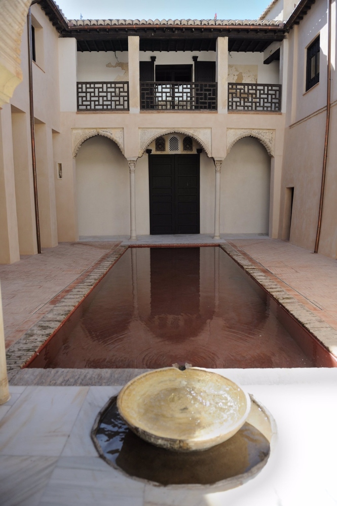 Interior de la Casa Zafra de Granada (JM GRIMALDI/ARCHIVO)