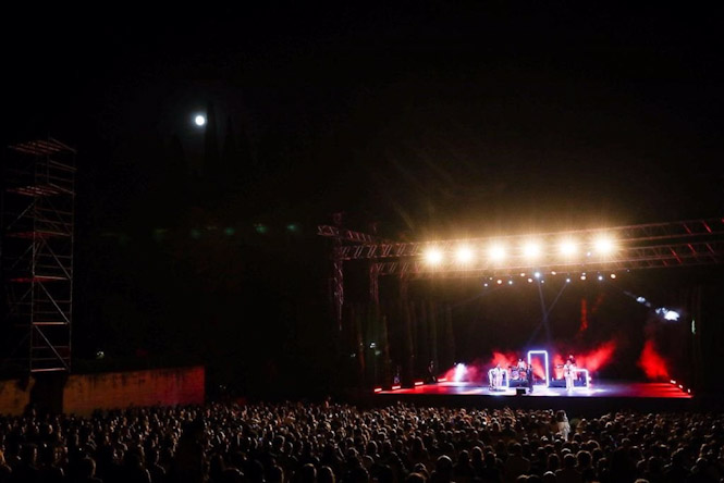 Actuación de `Septiembre en el Generalife` (PATRONATO DE LA ALHAMBRA Y GENERALIFE)