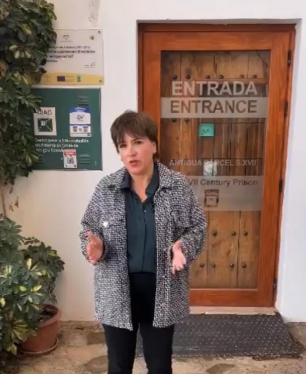 La portavoz del PSOE en el Ayuntamiento de Alhama, Sandra García (PSOE) La portavoz del PSOE en el Ayuntamiento de Alhama, Sandra García (PSOE)