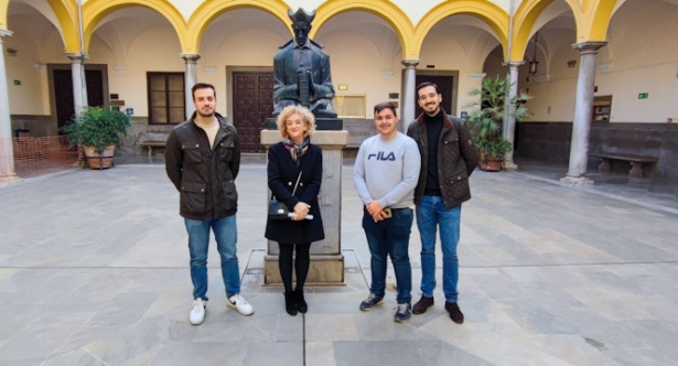 Imagen de la visita al Hospital Real (PP) Imagen de la visita al Hospital Real (PP)