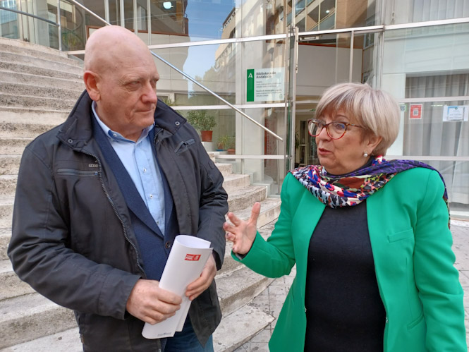 Visita a la Biblioteca de Andalucía (PSOE)