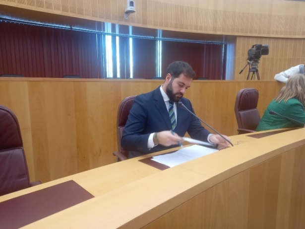 El portavoz de Vox en la Diputación de Granada, Gustavo De Castro (VOX) El portavoz de Vox en la Diputación de Granada, Gustavo De Castro (VOX)